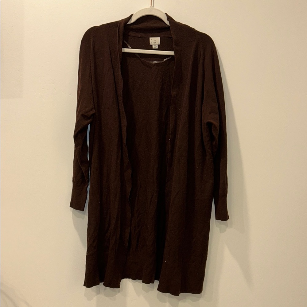 Basic Brown Cardigan